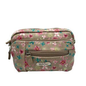 Multisac Multi Color Faux Leather  Women's Dynamic Mini Crossbody Bag